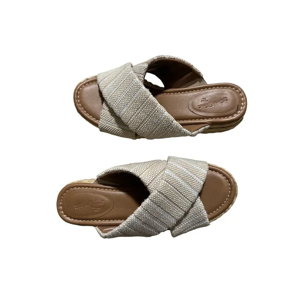 Universal Thread Slide on Platform sandals woman’s size 6.5